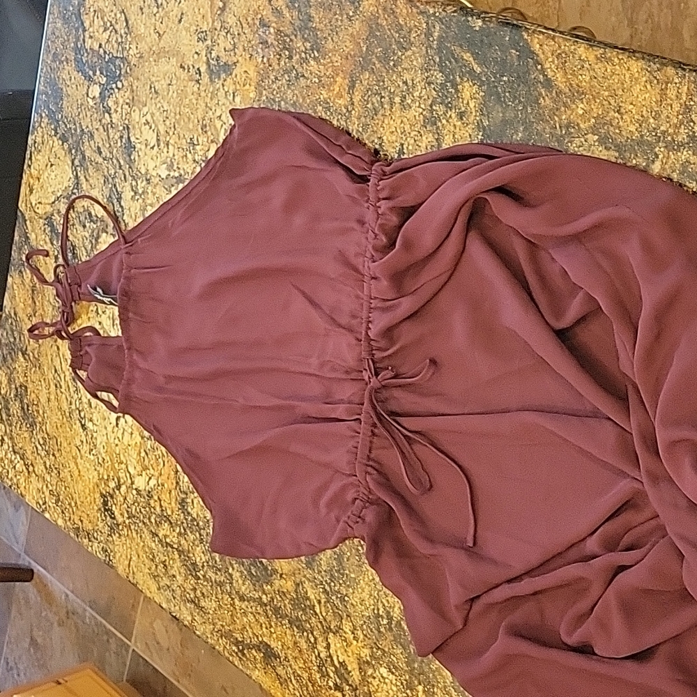 Lulus Essense of Style Plum Maxi Large